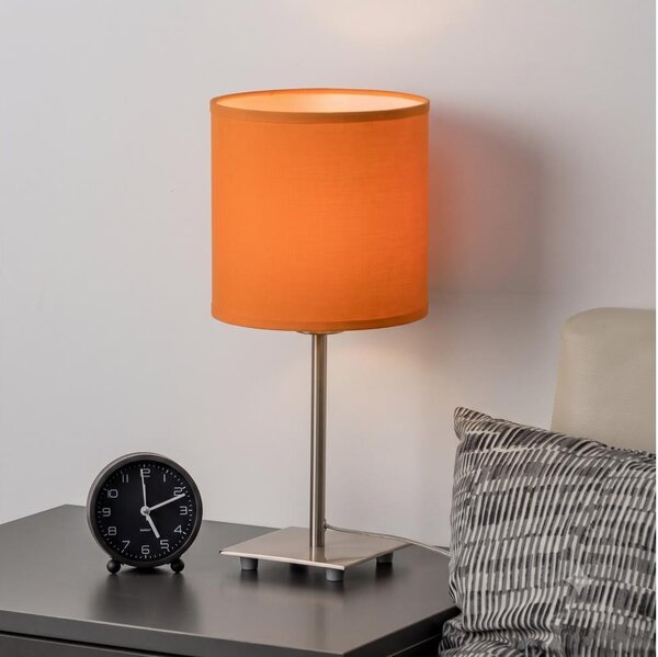 Brilagi - Lampă de birou LED NUBILA 1xE27/60W/230V portocalie