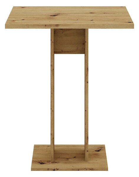 Masa EVERET, stejar artisan, DTD laminat, 68x68x78 cm