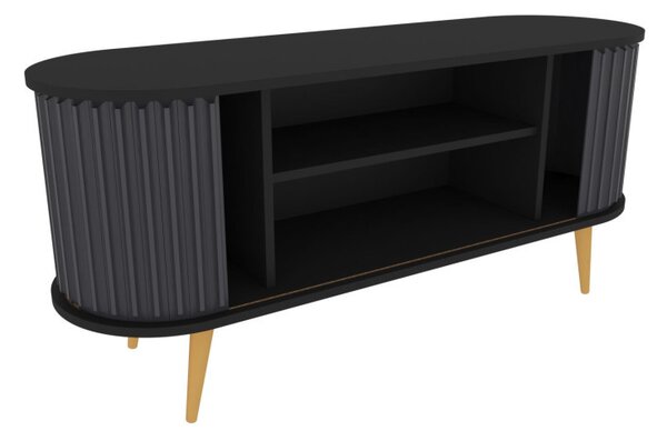 Comoda TV Stor - Negru, Antracit