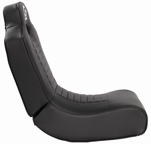 Fotoliu gaming, design ergonomic, spatar rabatabil, material PU, Negru