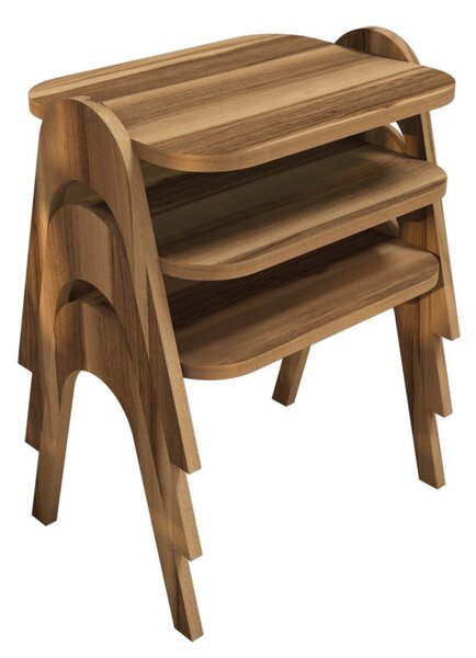 Masuta Auxiliara Paris - Walnut