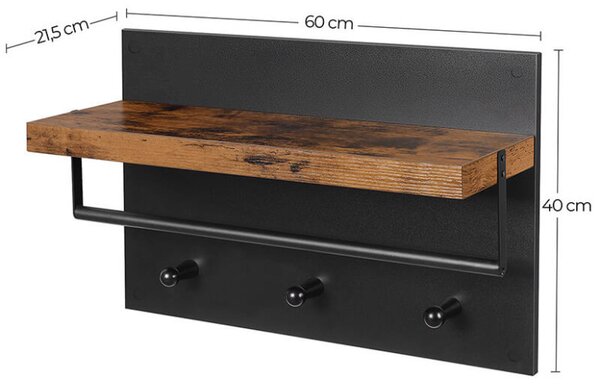 Cuier de Perete Mounted - Gri