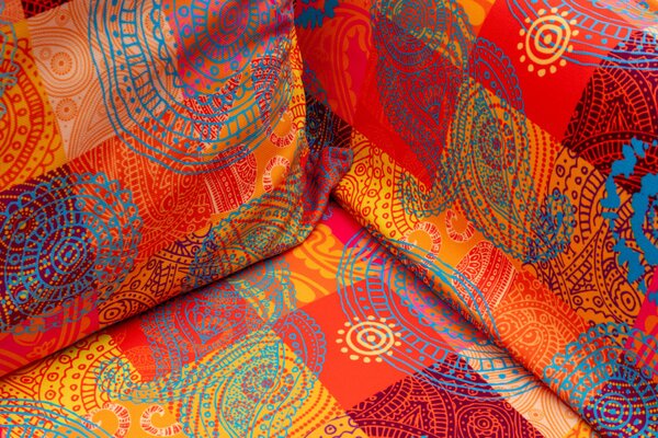 Canapea 2 locuri Chatto, Multicolor