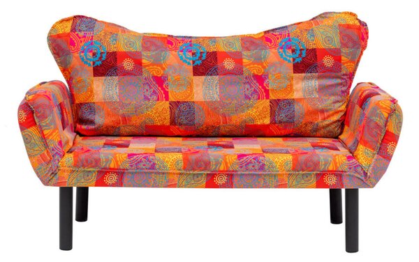 Canapea 2 locuri Chatto, Multicolor