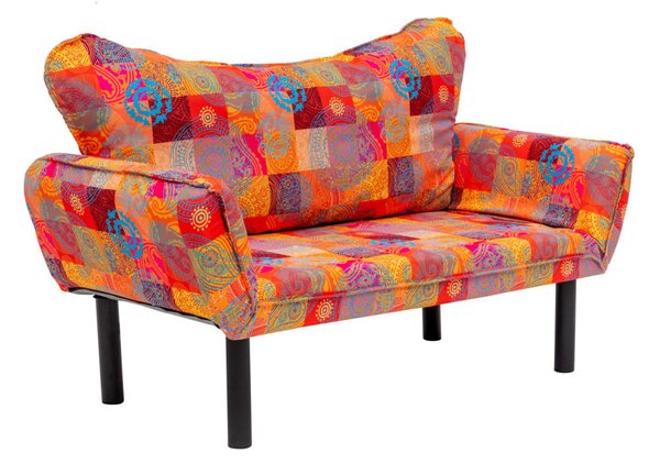 Canapea 2 locuri Chatto, Multicolor