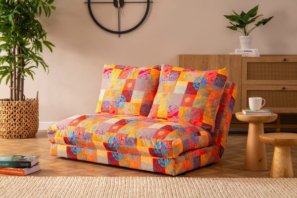 Canapea 2 locuri Taida, Multicolor