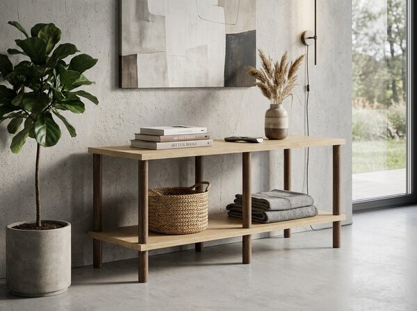 Comoda TV SOLE 90 cm, stejar sonoma