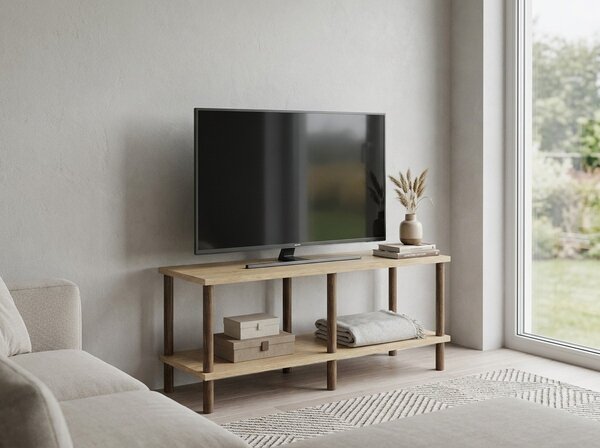 Comoda TV SOLE 90 cm, stejar sonoma