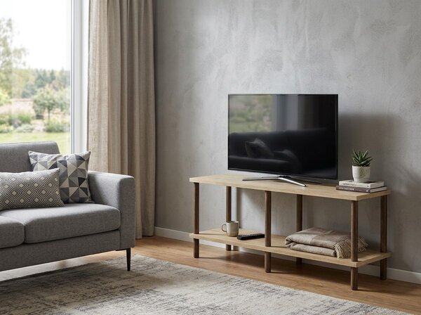 Comoda TV SOLE 90 cm, stejar sonoma