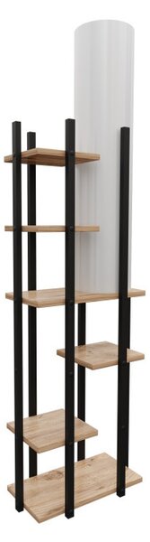 Lampadar Vogue - SRC Negru/Alb Natural