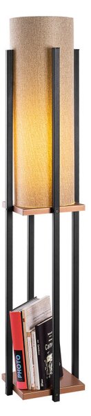 Lampadar 7128 - Black, Copper Negru Aramiu