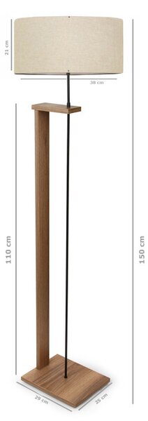 Lampadar AYD-2825 Bej