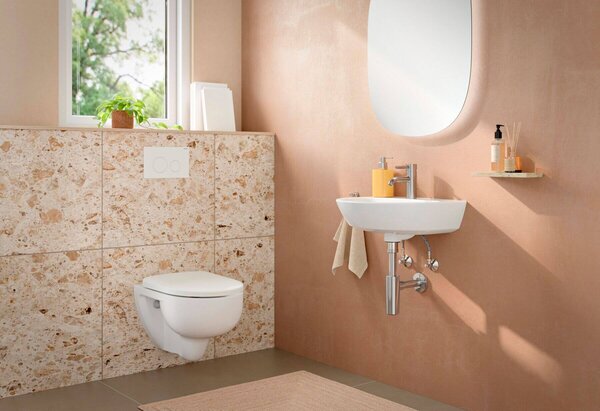 Geberit Selnova vas wc agăţat fără margine cu spălare turbionară alb lucios 503.082.00.1