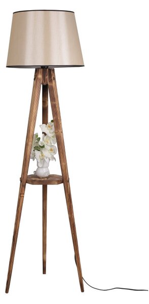 Lampadar Sehbali Tripod Yanik Lambader Pramit 15-3 Abajurlu Maro