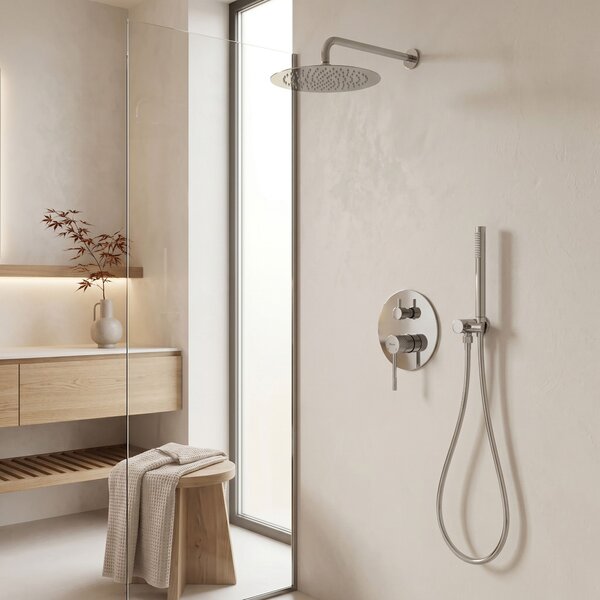 Set de dus incastrat Rea Venti Chrome + BOX