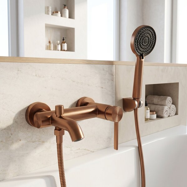 Baterie pentru cada Rea Foster Brush Copper