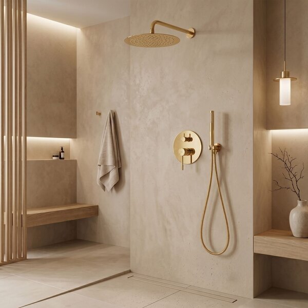 Set de dus incastrat Rea Venti Gold + BOX