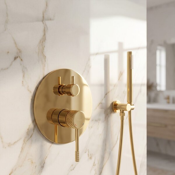 Set de dus incastrat Rea Venti Gold + BOX