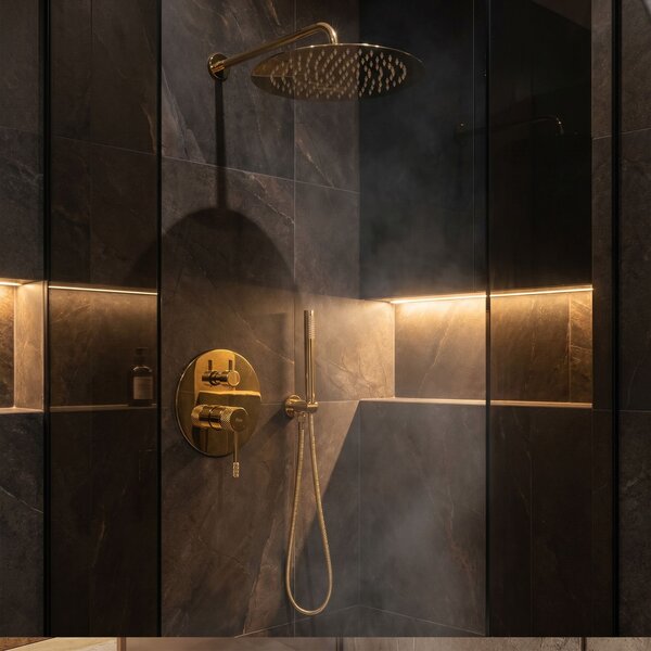 Set de dus incastrat Rea Venti Gold + BOX