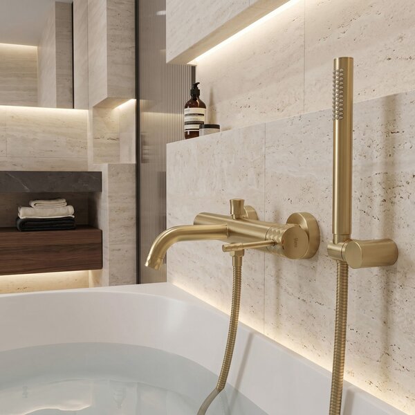 PARA DE DUS REA JS-018 BRUSH GOLD