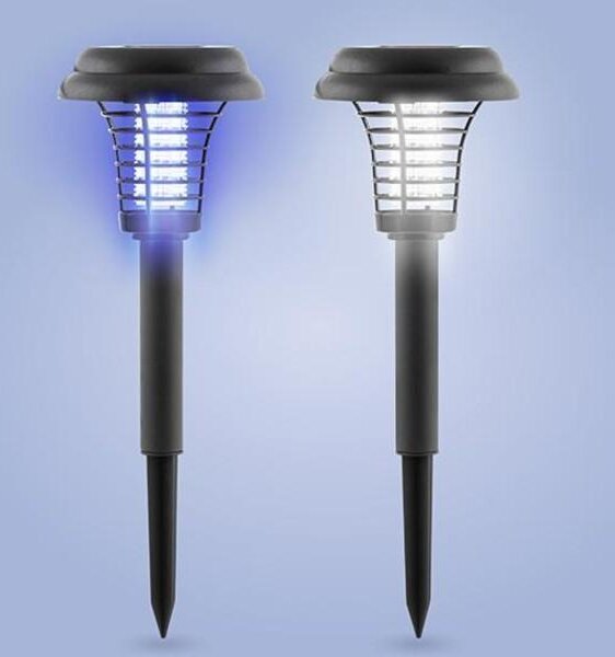 Set 4 x Lampa solara antitantari cu lumina UV