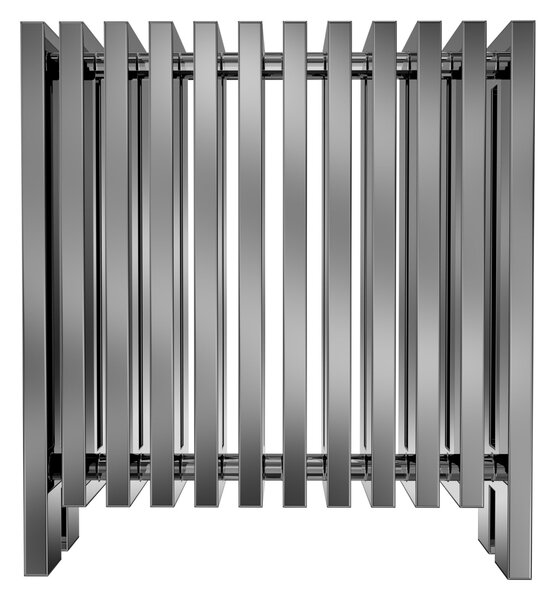 Calorifer decorativ inox 600/600 mm VESTA (include kit de instalare)
