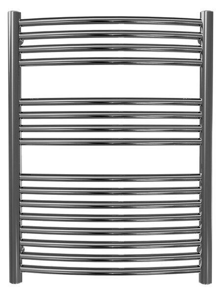 Calorifer baie portprosop decorativ inox 600/800 mm PREMIER XL ROUND (include kit de instalare)