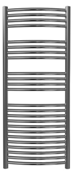 Calorifer baie portprosop decorativ inox 500/1200 mm PREMIER XL ROUND (include kit de instalare)
