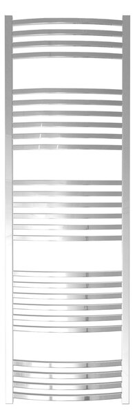 Calorifer baie portprosop decorativ cromat 500/1550 mm QUEBIS ROUND (include kit de instalare)