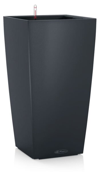 LECHUZA Jardinieră CUBICO Color 22 ALL-IN-ONE, ardezie 13164
