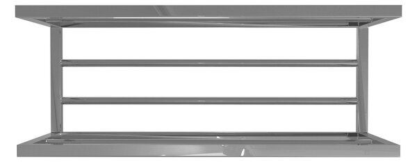 Calorifer baie portprosop decorativ cromat 800/315 mm SMART U (include kit de instalare)