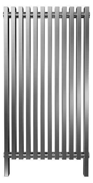 Calorifer decorativ inox 600/1200 mm VESTA UNO (include kit de instalare)