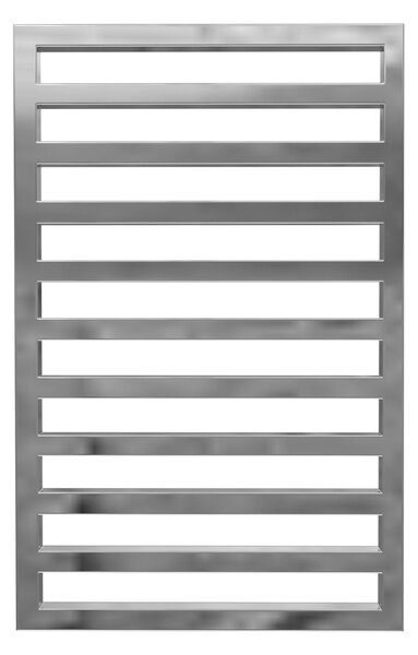 Calorifer baie portprosop decorativ cromat 500/780 mm UPPER QUADRO (include kit de instalare)