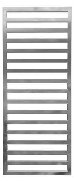 Calorifer baie portprosop decorativ cromat 500/1230 mm UPPER QUADRO (include kit de instalare)