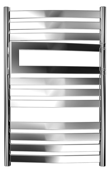 Calorifer baie portprosop decorativ cromat 565/860 mm VULCAN NV FLEXI (include kit de instalare)