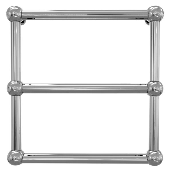 Calorifer baie portprosop decorativ cromat 480/480 mm EMPIRE E48 (include kit de instalare)