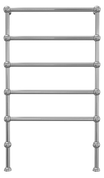 Calorifer baie portprosop decorativ cromat 700/1000 mm latime EMPIRE E70 (include kit de instalare)