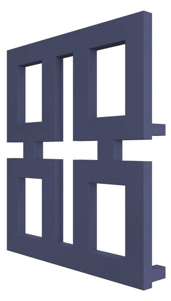 Calorifer decorativ colorat 580/650 mm ARENA (include kit de instalare)-RAL 5003 SOFT TEXT