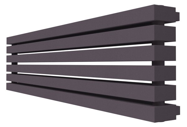 Calorifer decorativ colorat 1500/375 mm CENTO 15 H (include kit de instalare)-RAL 4007 TEXT