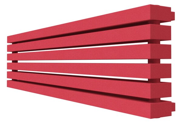 Calorifer decorativ colorat 1500/375 mm CENTO 15 H (include kit de instalare)-RAL 3018 TEXT