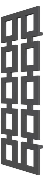Calorifer decorativ colorat 580/1700 mm ARENA (include kit de instalare)-RAL 9005 MAT