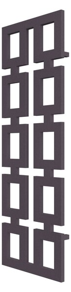 Calorifer decorativ colorat 580/1700 mm ARENA (include kit de instalare)-RAL 4007 TEXT