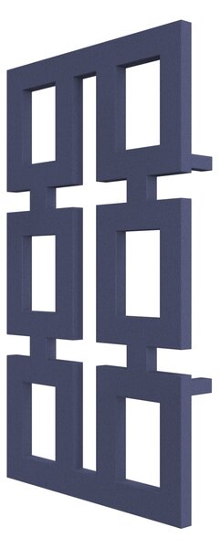 Calorifer decorativ colorat 580/1000 mm ARENA (include kit de instalare)-RAL 5003 SOFT TEXT