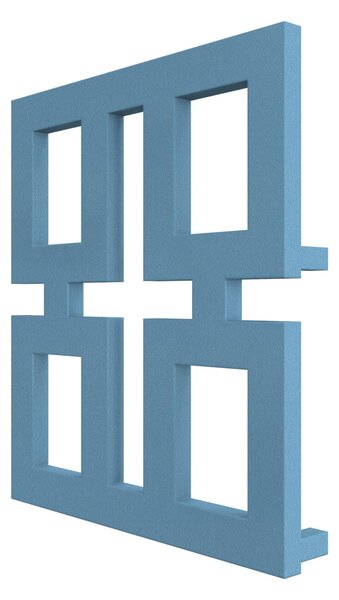 Calorifer decorativ colorat 580/650 mm ARENA (include kit de instalare)-RAL 5024 TEXT