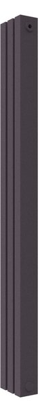 Calorifer decorativ colorat 180/1800 mm CENTO 15 (include kit de instalare)-RAL 4007 TEXT