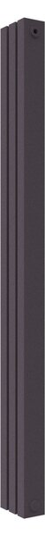 Calorifer decorativ colorat 180/2000 mm CENTO 15 (include kit de instalare)-RAL 4007 TEXT