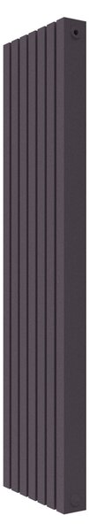 Calorifer decorativ colorat 440/1800 mm CENTO 15 (include kit de instalare)-RAL 4007 TEXT