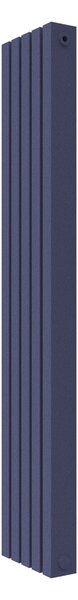 Calorifer decorativ colorat 310/1800 mm CENTO 15 (include kit de instalare)-RAL 5003 SOFT TEXT