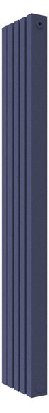 Calorifer decorativ colorat 310/2000 mm CENTO 15 (include kit de instalare)-RAL 5003 SOFT TEXT