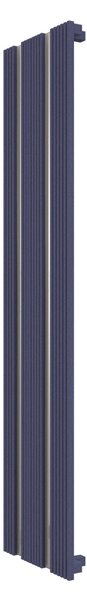Calorifer decorativ colorat 419/1800 mm INVISIBLE 40 (include kit de instalare)-RAL 5003 SOFT TEXT